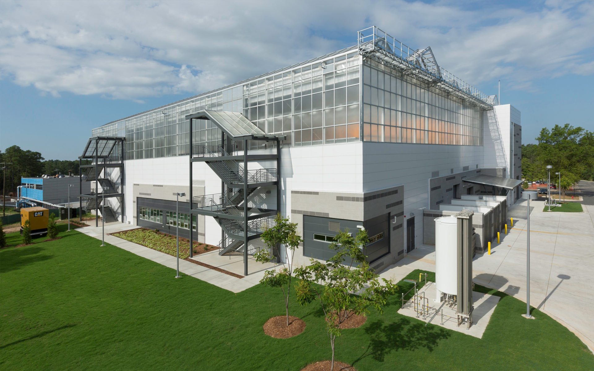 Bayer Greenhouse 5 in Research Triangle Park, NC; Architect and engineer: Clark Nexsen