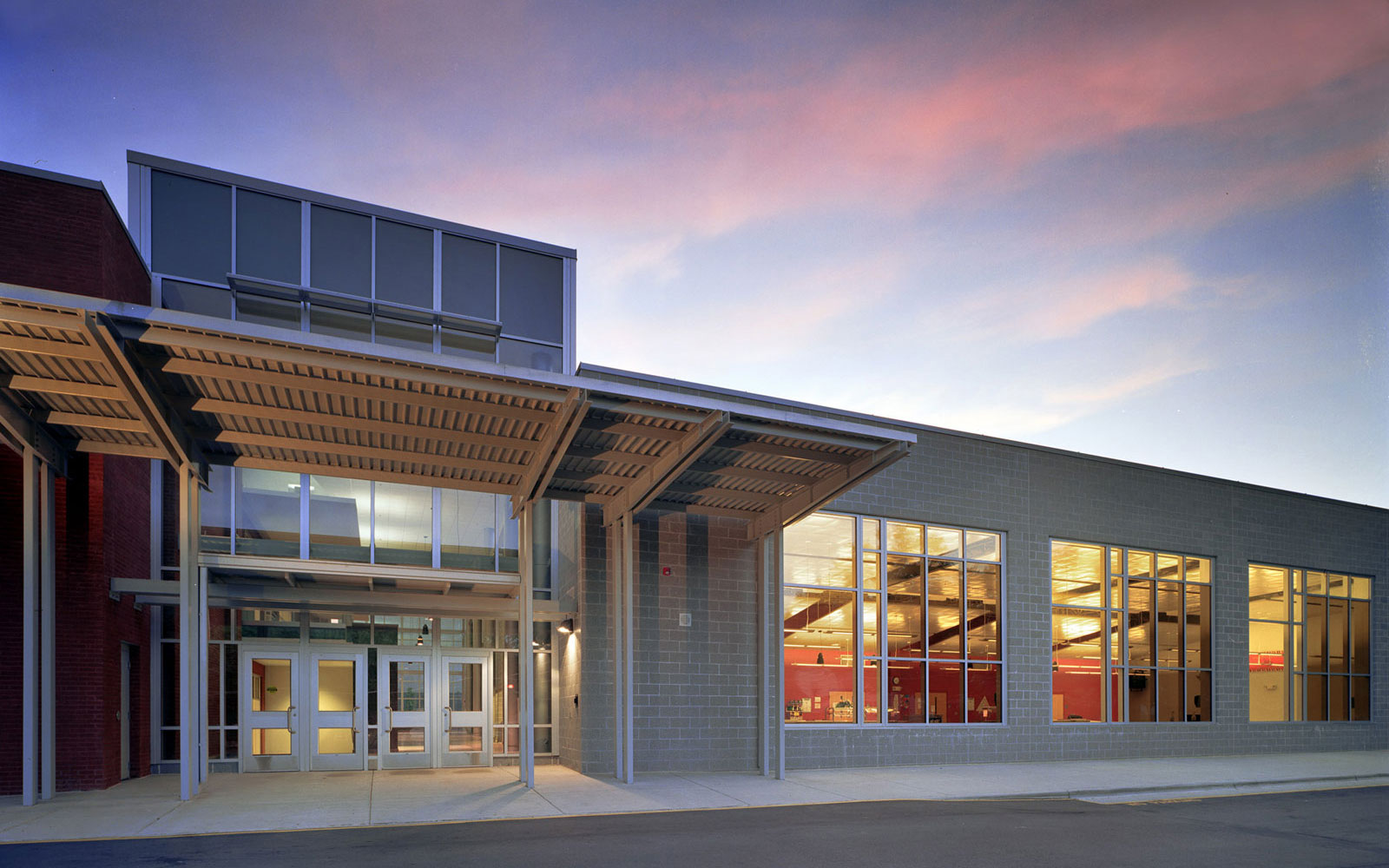 Fuquay-Varina Middle School Renovation and Addition; Architect: Clark Nexsen