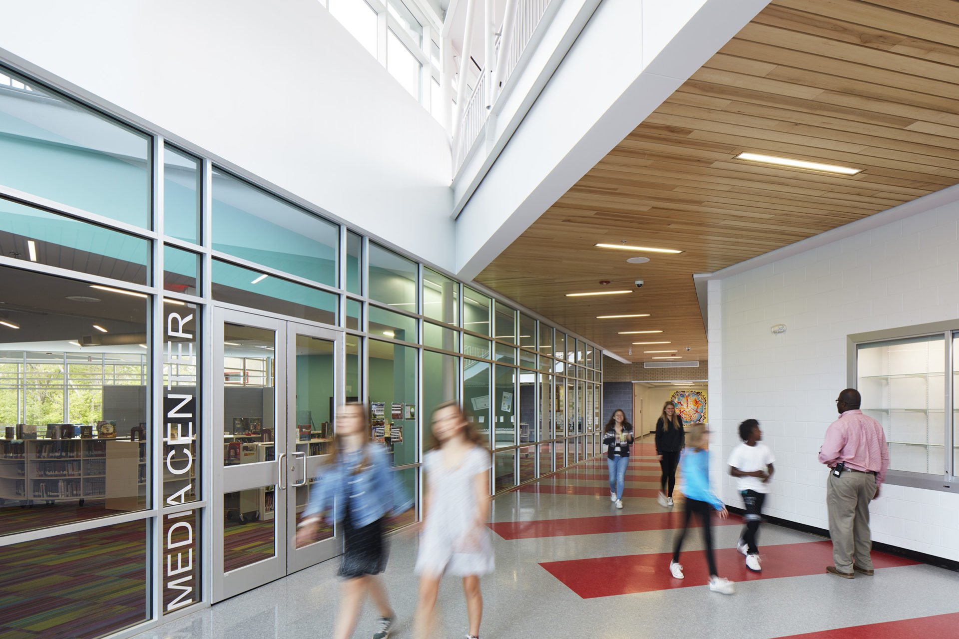 Asheville Middle School, Asheville, NC; Architect: Clark Nexsen