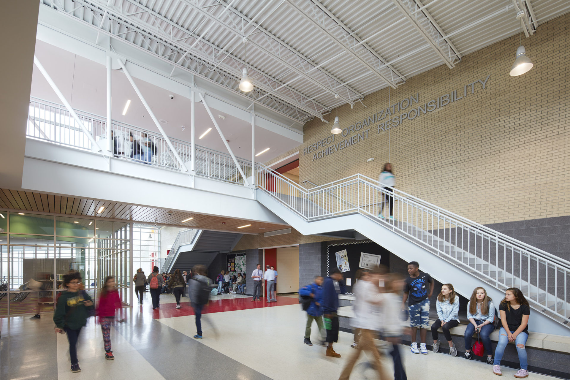 Asheville Middle School, Asheville, NC; Architect: Clark Nexsen