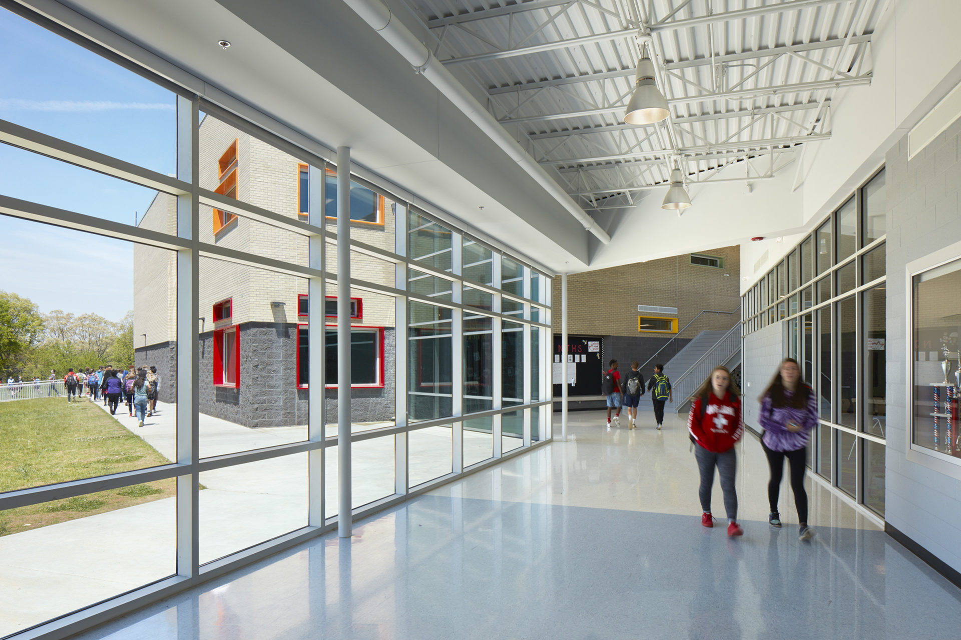 Asheville Middle School, Asheville, NC; Architect: Clark Nexsen