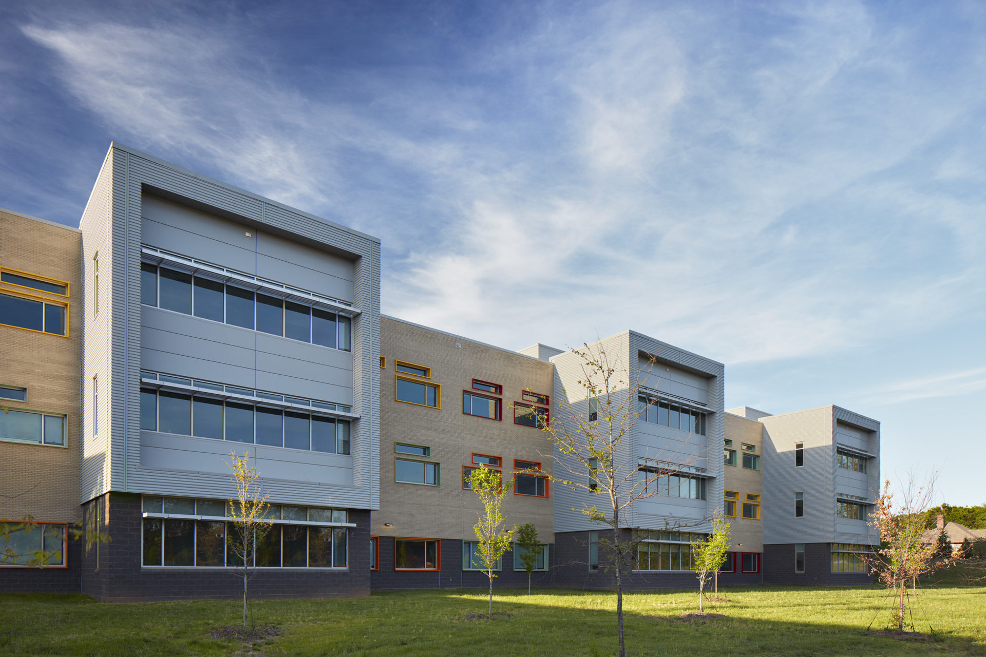 Asheville Middle School, Asheville, NC; Architect: Clark Nexsen