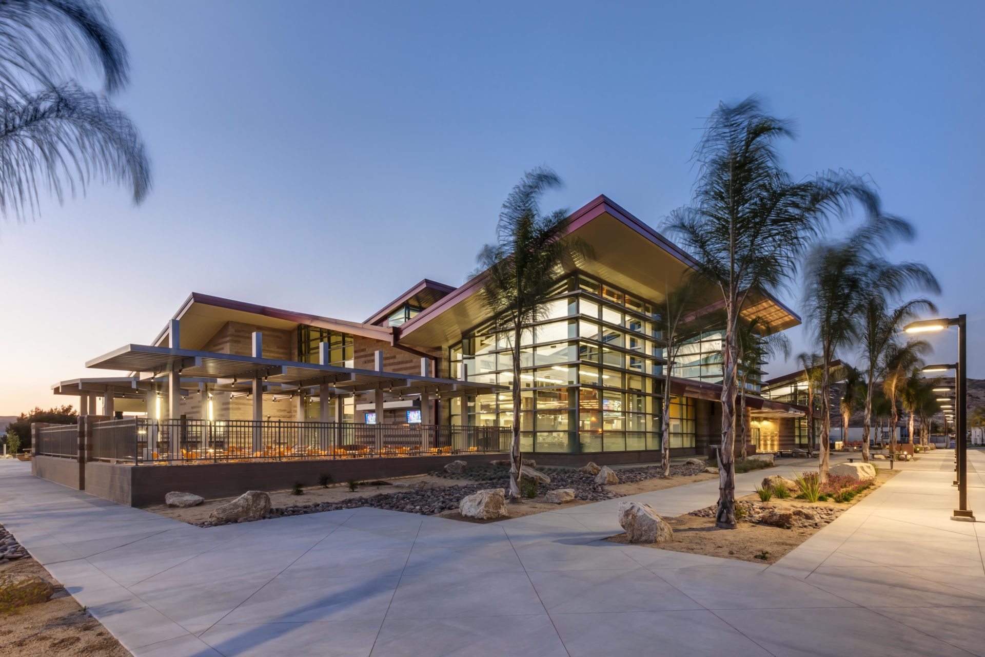 Chappo Dining Hall at Camp Pendleton, CA; Architect: Clark Nexsen
