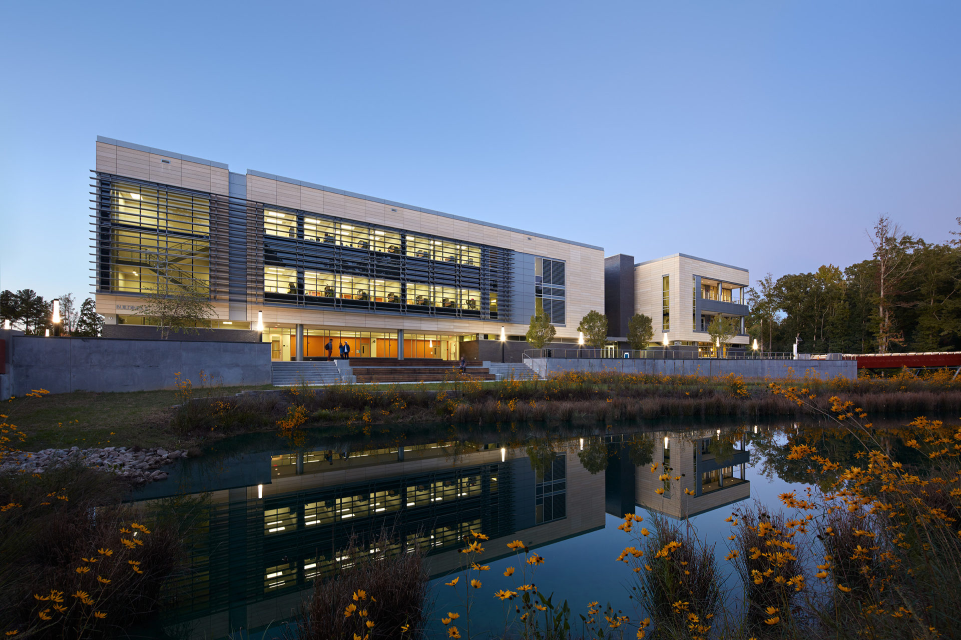 uilding F at Wake Tech Community College in Raleigh, NC; Architect: Clark Nexsen