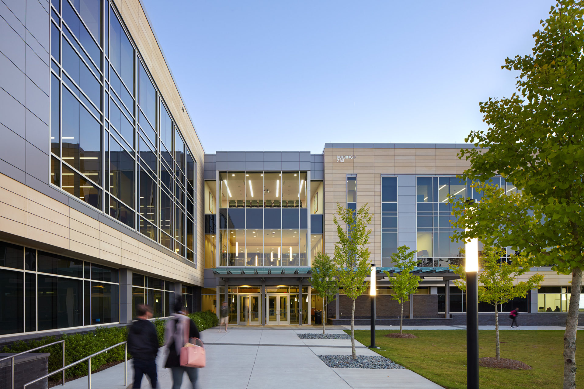 uilding F at Wake Tech Community College in Raleigh, NC; Architect: Clark Nexsen