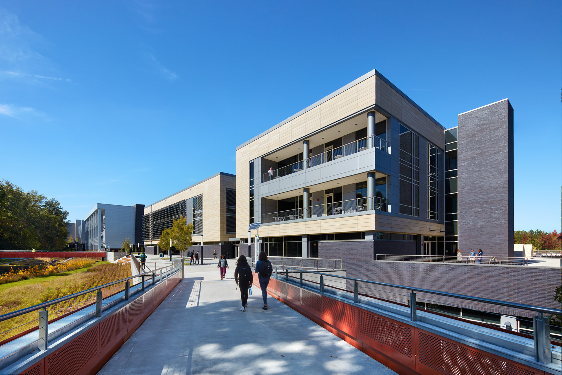 uilding F at Wake Tech Community College in Raleigh, NC; Architect: Clark Nexsen