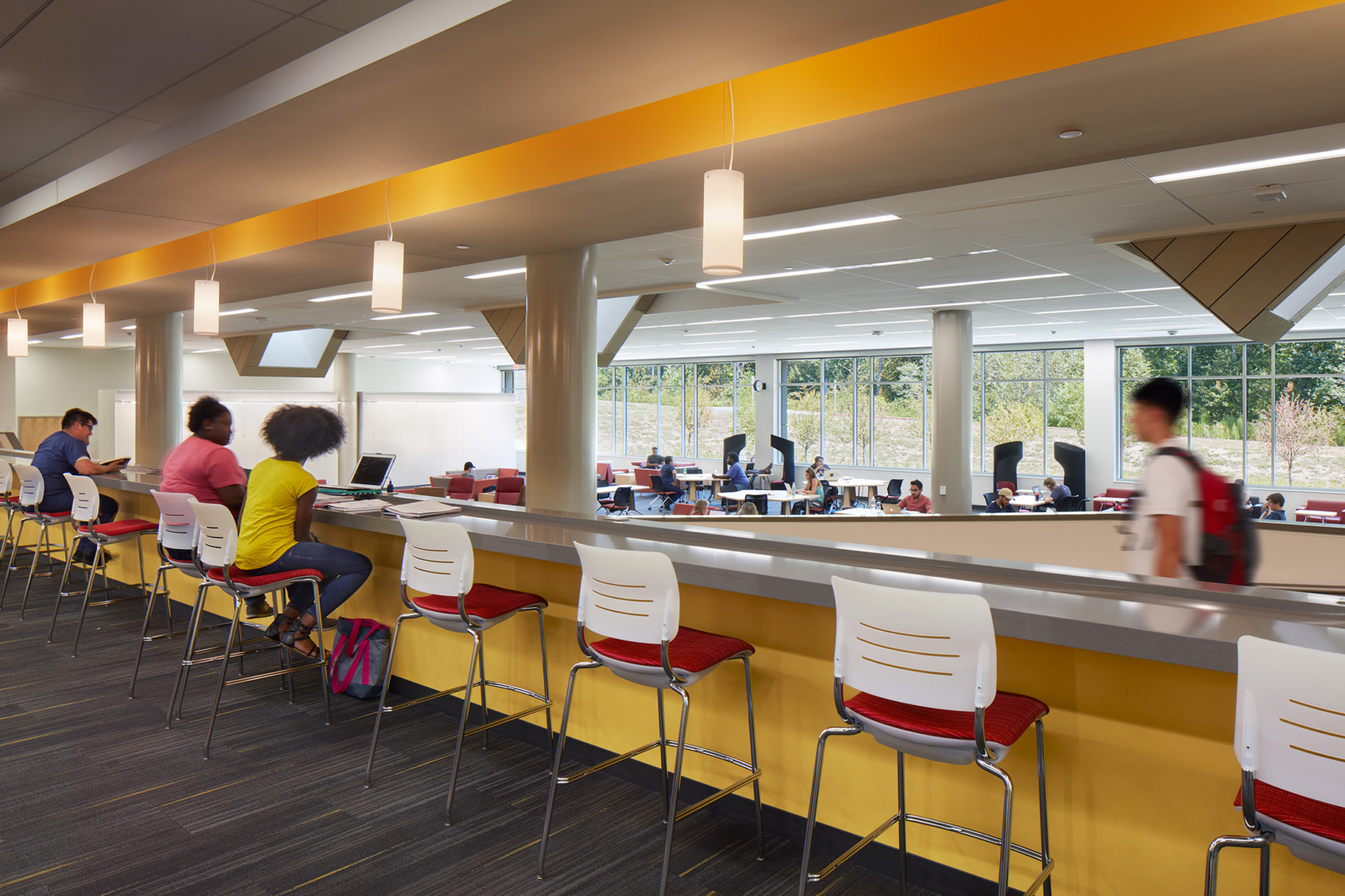 uilding F at Wake Tech Community College in Raleigh, NC; Architect: Clark Nexsen