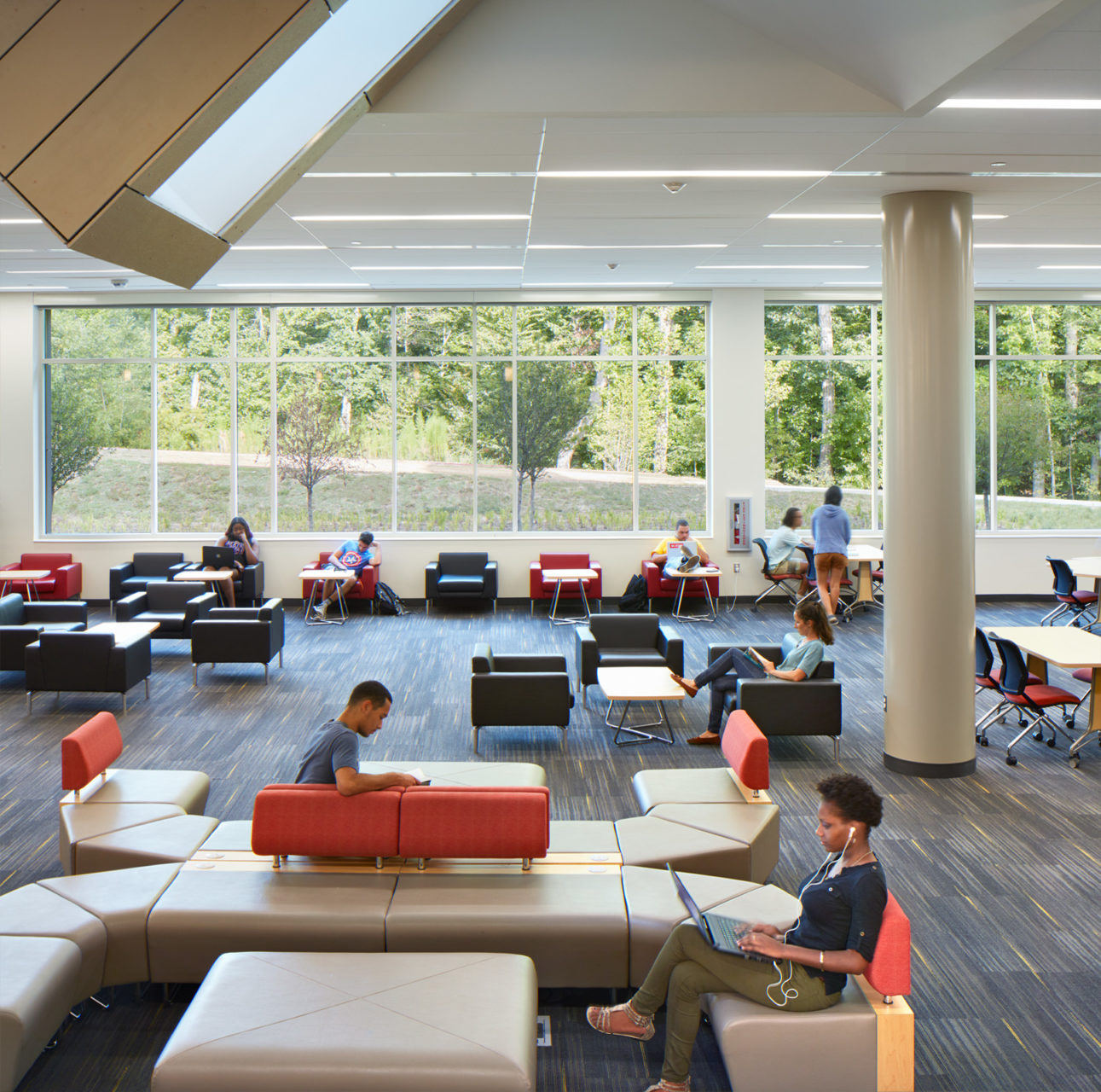 uilding F at Wake Tech Community College in Raleigh, NC; Architect: Clark Nexsen