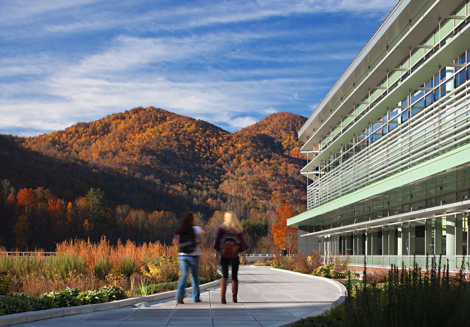 Health and Human Sciences Building at Western Carolina University; Architect: Clark Nexsen