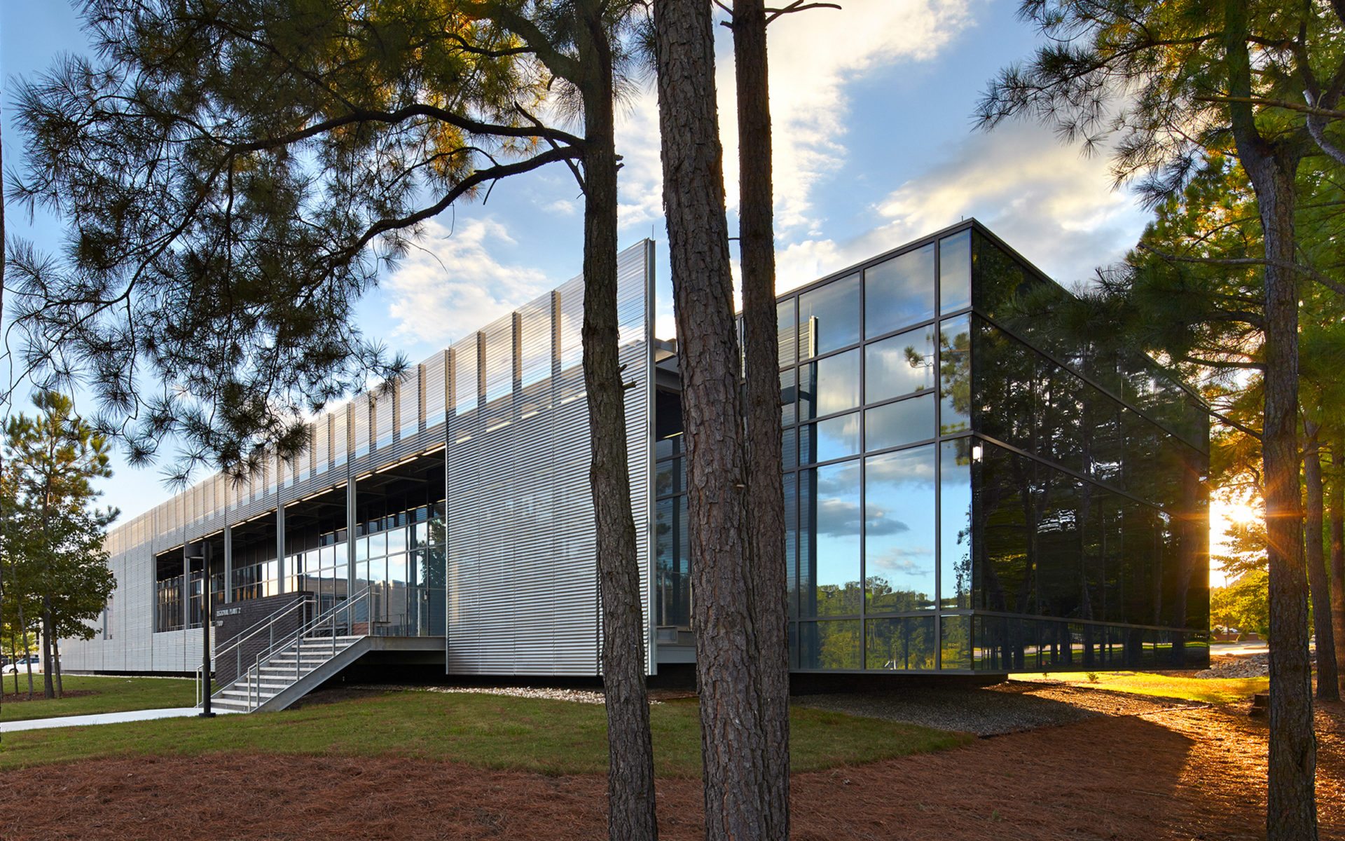 Regional Plant & Teaching Facility at Wake Tech Community College in Raleigh, NC: Architect: Clark Nexsen