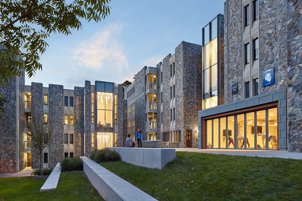 Duke Edens Quad Renovation at Duke University in Durham, NC; Architect and engineer: Clark Nexsen