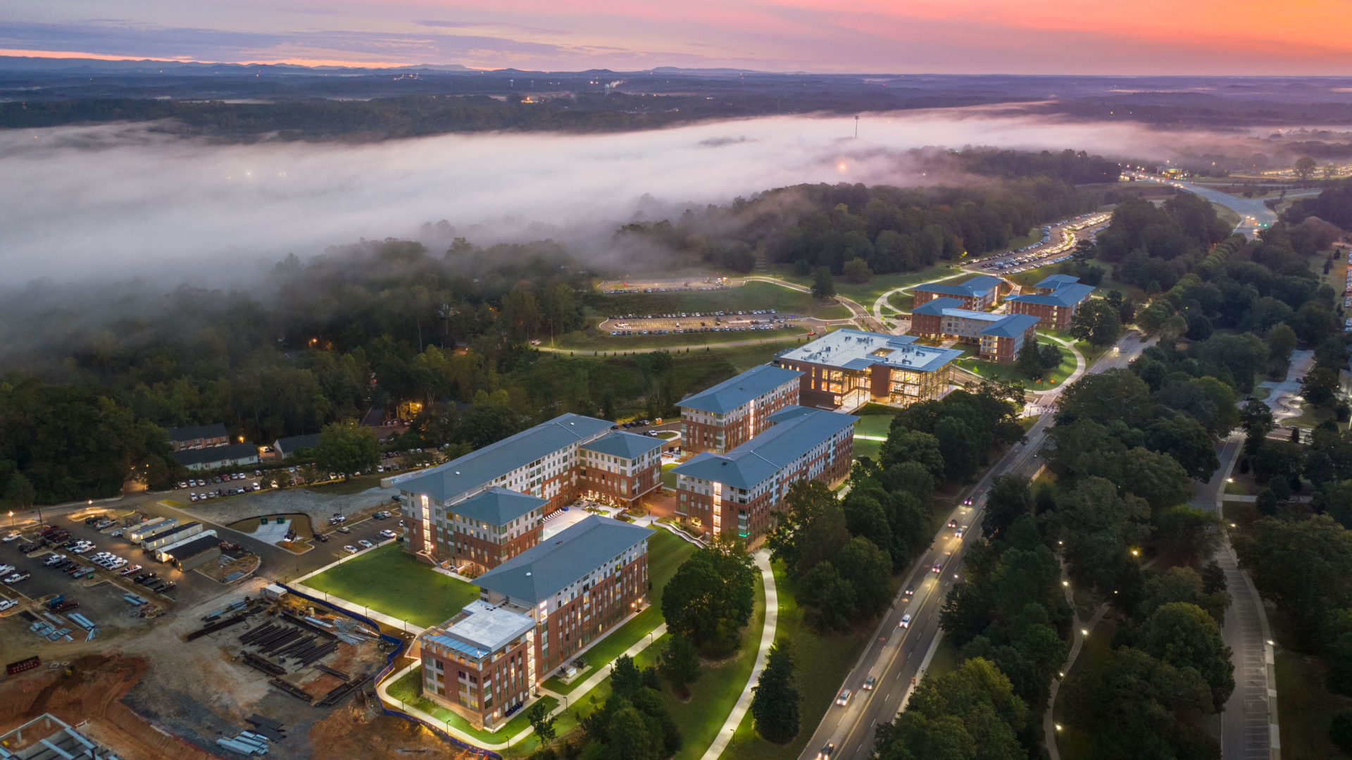 Douthit Hills at Clemson University; Architect: Clark Nexsen and Ayers Saint Gross