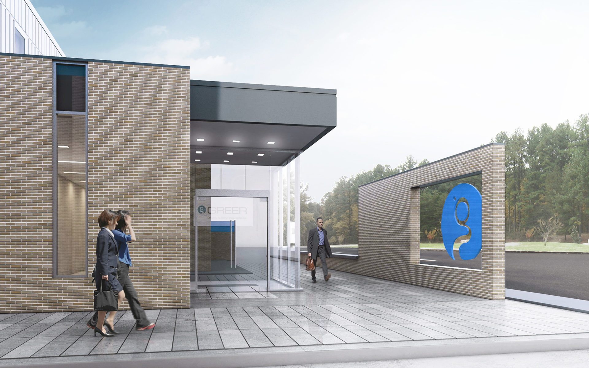 Allergenic Extract Manufacturing Plant rendering courtesy Clark Nexsen