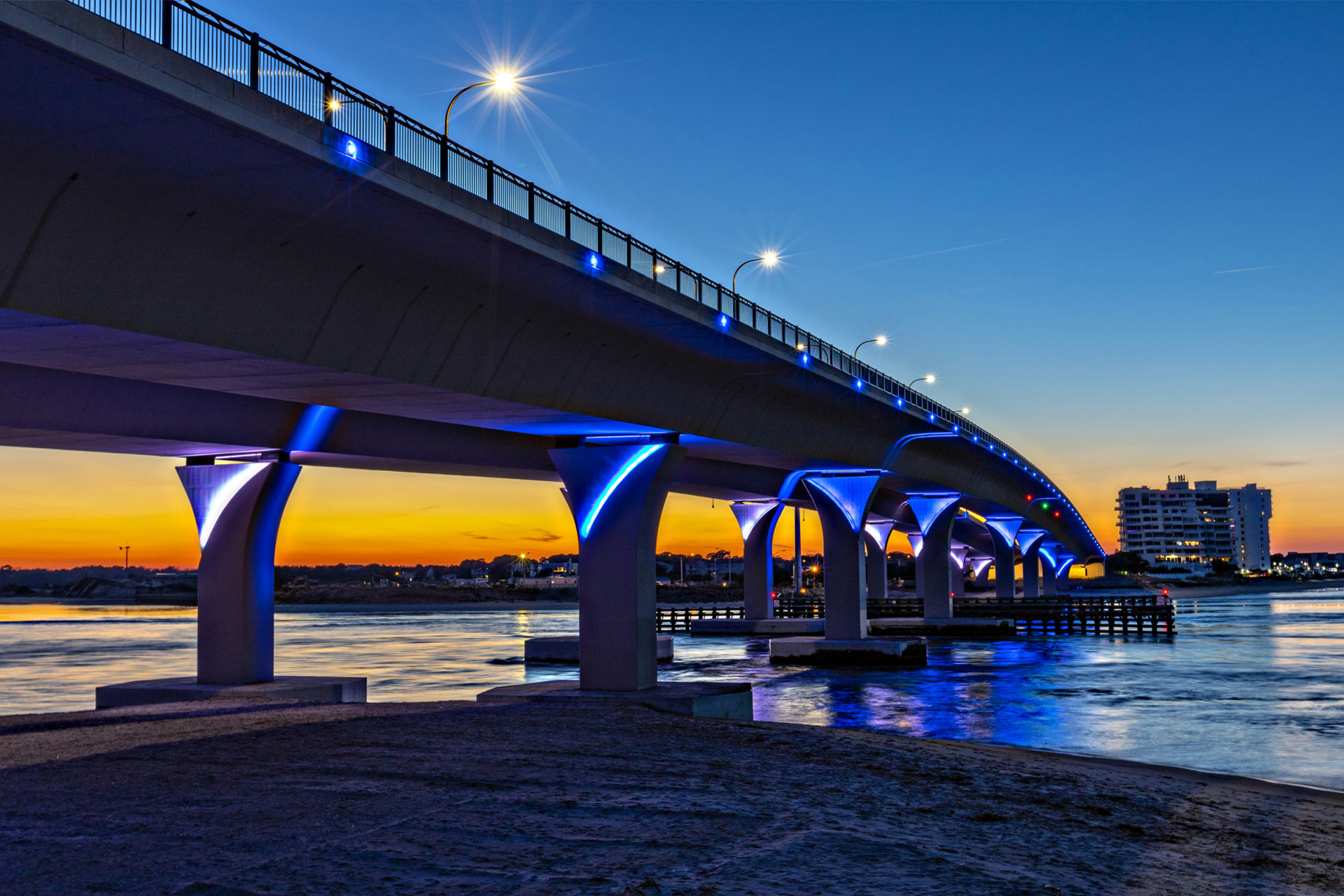 Lesner Bridge in Virginia Beach, VA