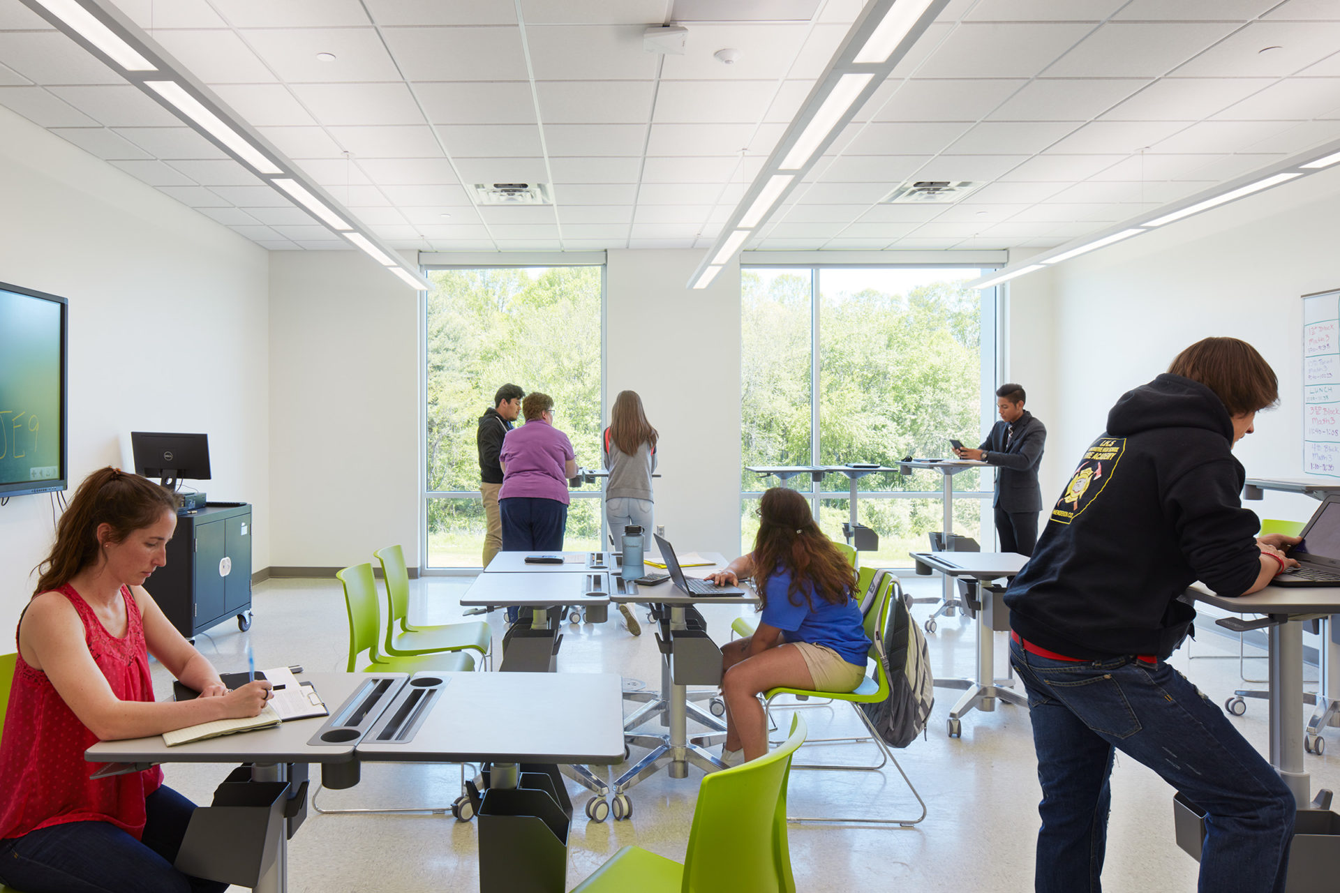 Innovative High School in Flat Rock, NC; Architect: Clark Nexsen