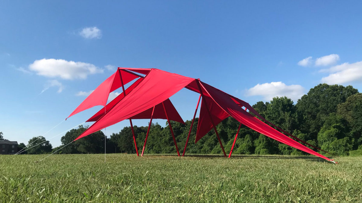 Kite Pavilion at Dix Park: Designed by Clark Nexsen; Fabricated by TACTILE