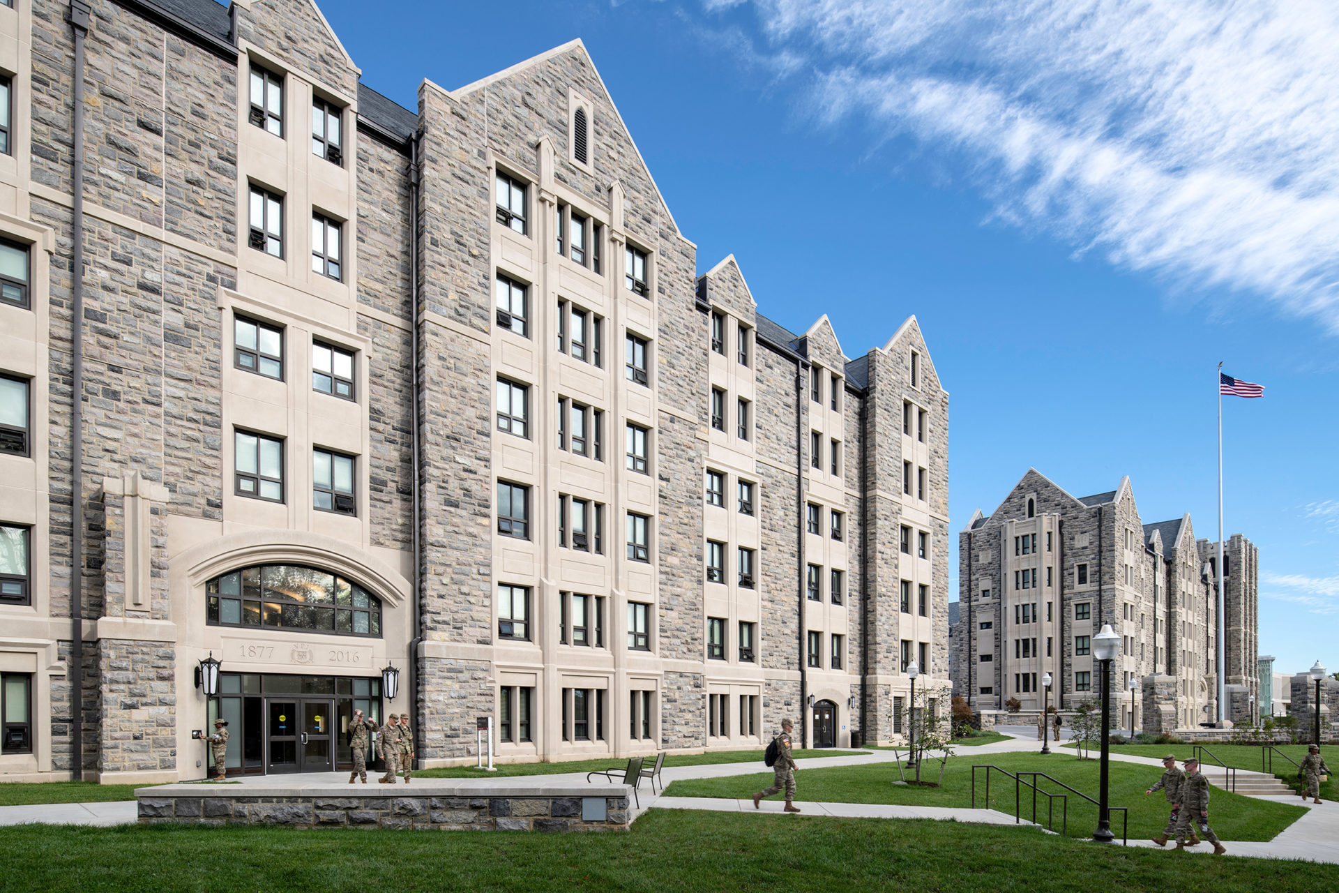 Upper Quad Residential Facilities at Virginia Tech, Blacksburg, Virginia