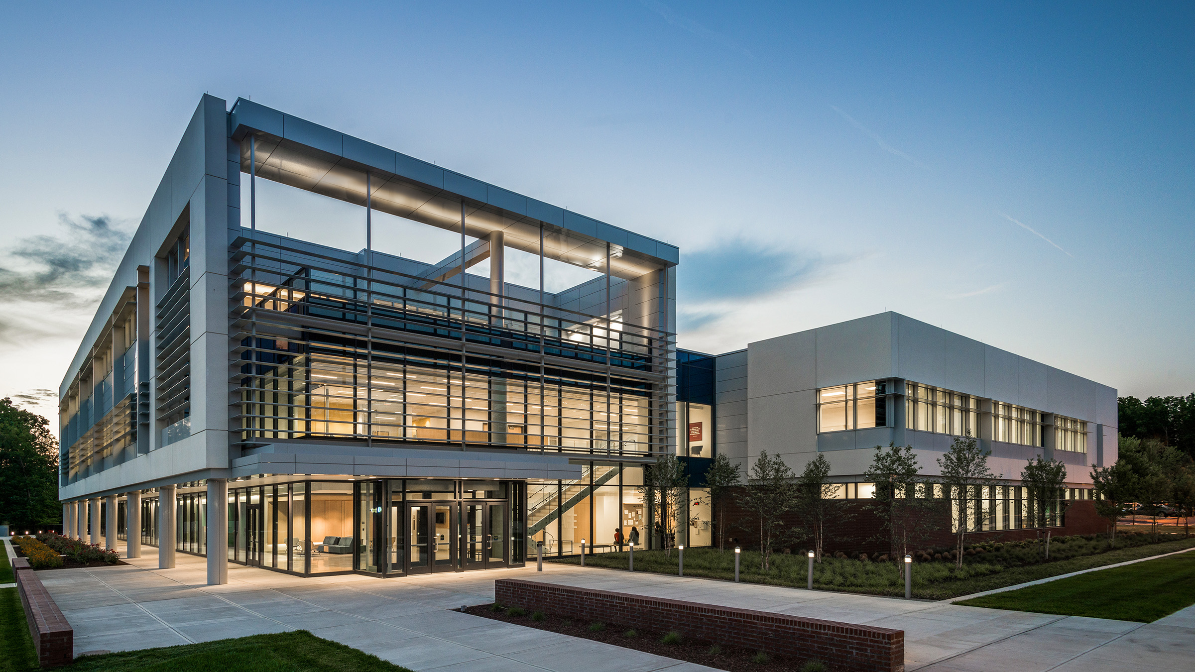 Academic and Performing Arts Building at John Tyler Community College, Midlothian, Virginia; Architecture and engineering: Clark Nexsen
