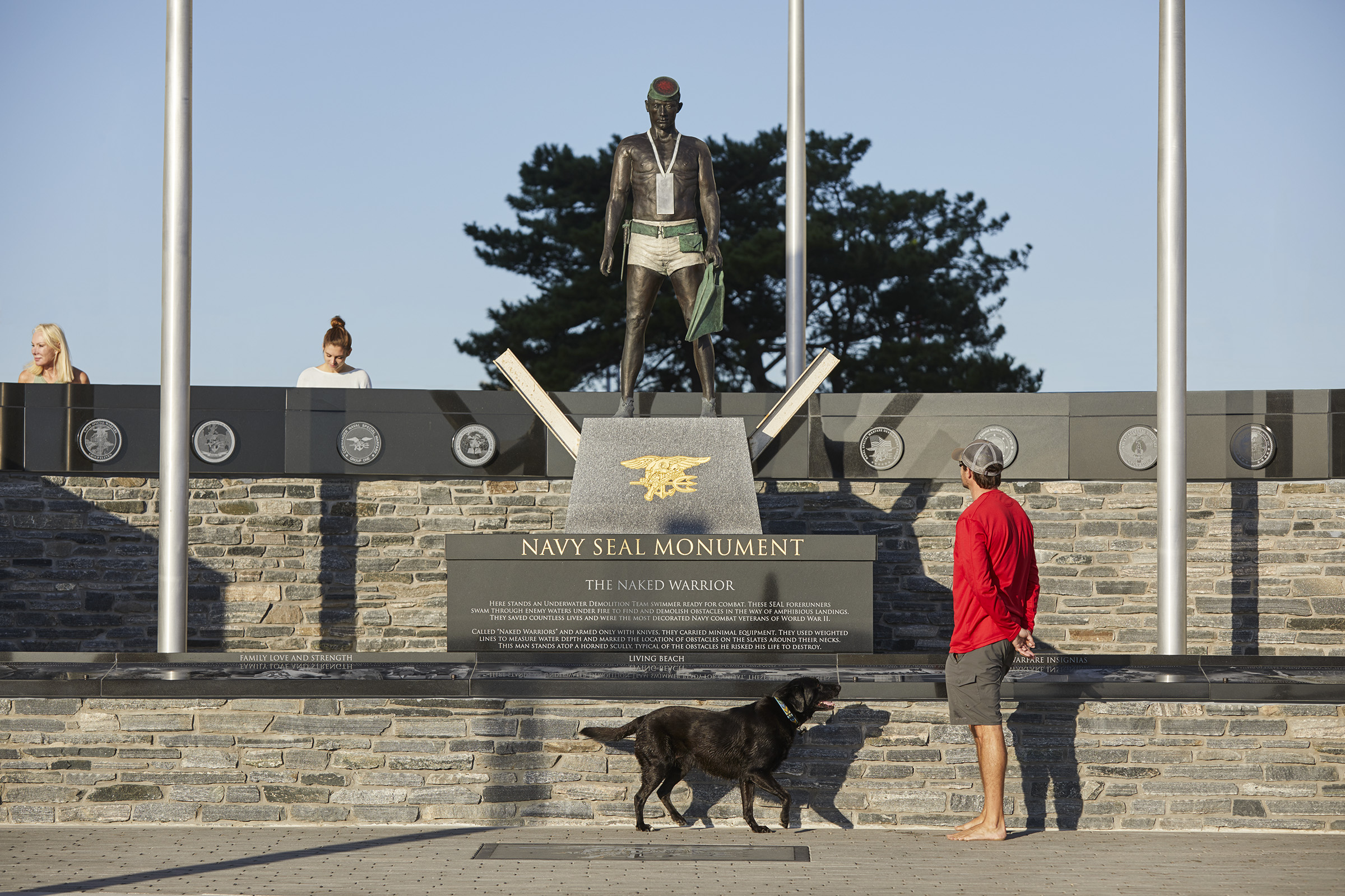 Virginia Beach Navy SEAL Monument featured in TME Clark Nexsen