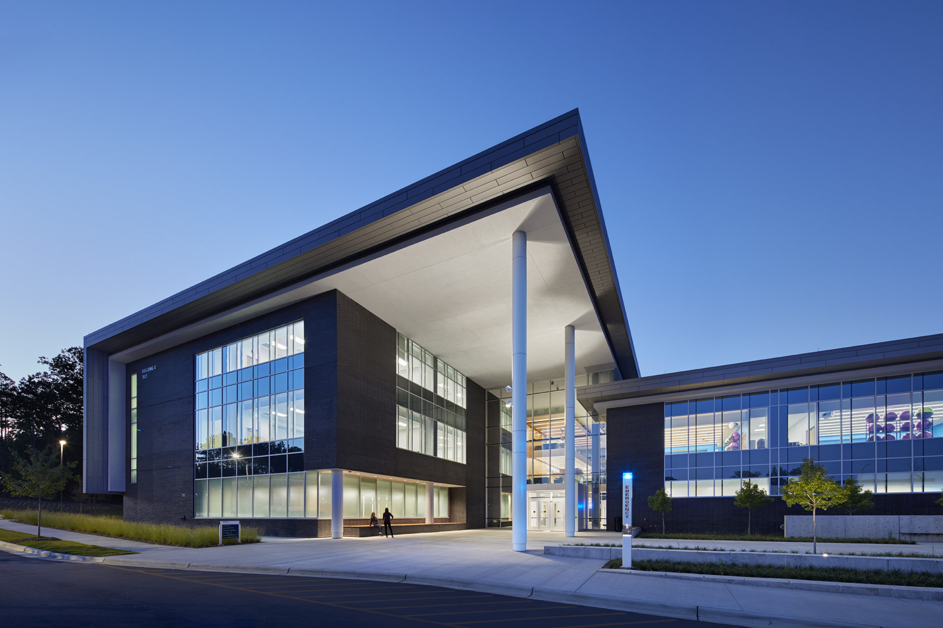 Building-K at Wake Tech in Raleigh, NC; Architect: Clark Nexsen