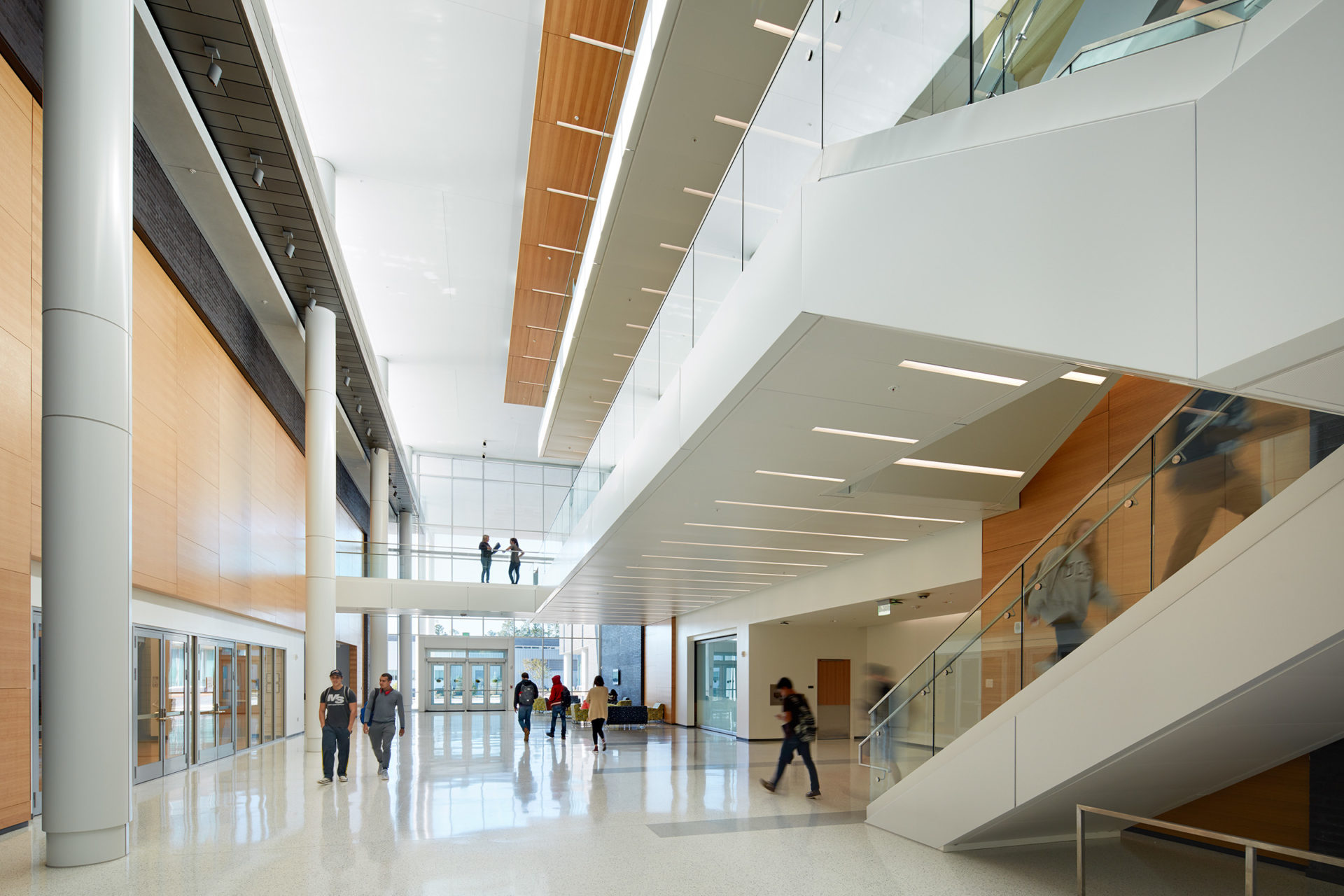 Building-K at Wake Tech in Raleigh, NC; Architect: Clark Nexsen