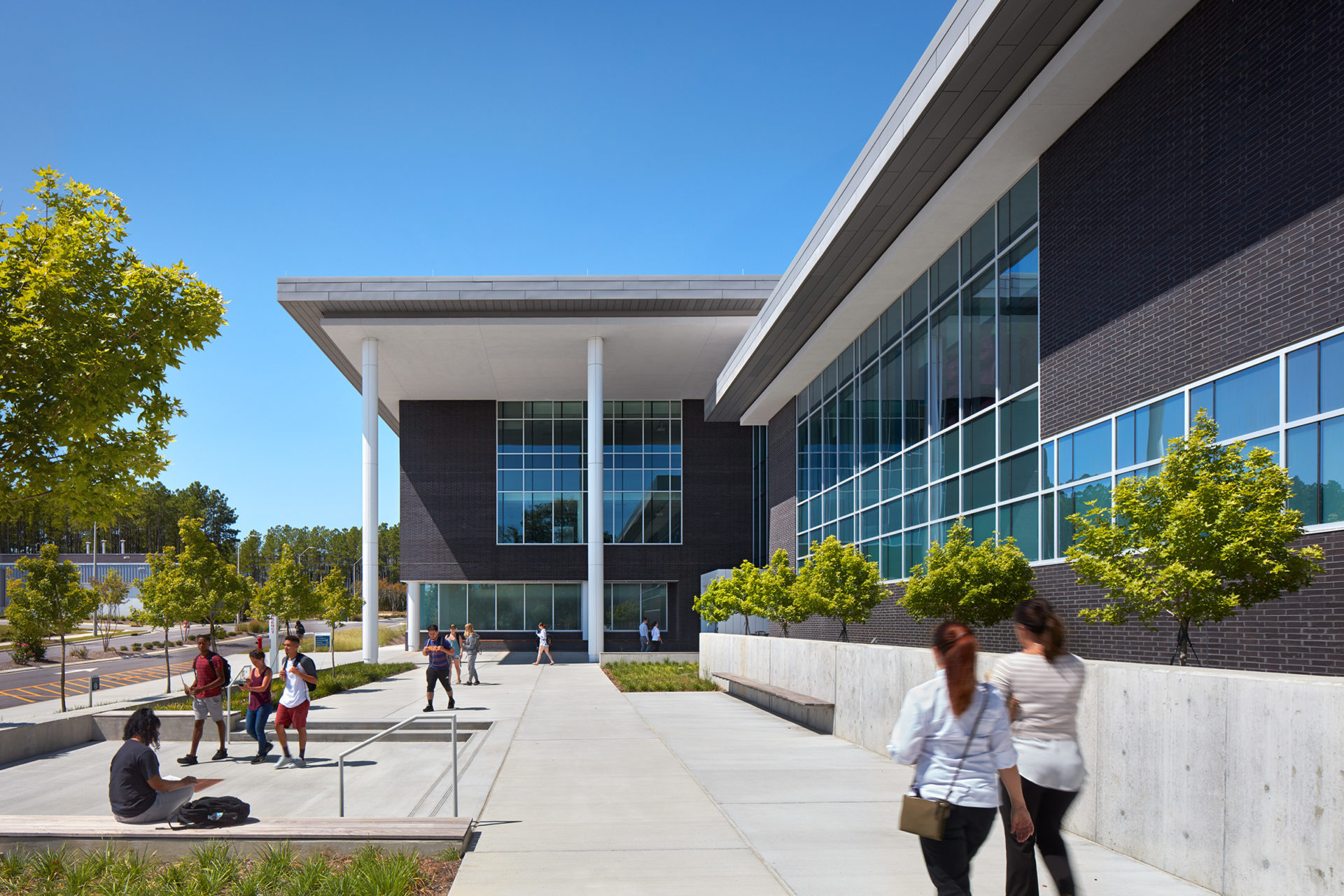 Building-K at Wake Tech in Raleigh, NC; Architect: Clark Nexsen