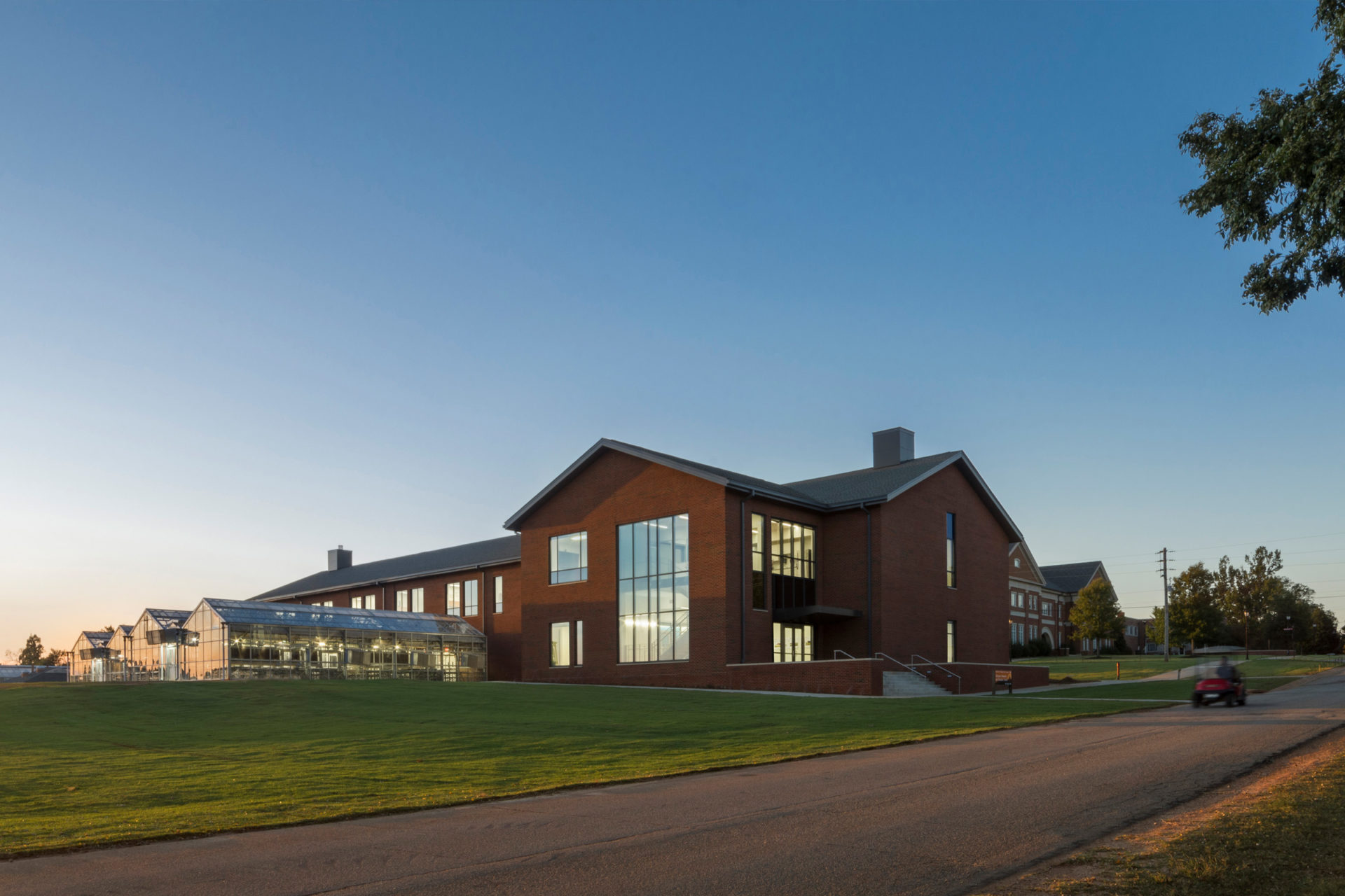 Turfgrass Research Facility and Education Center at University of Georgia in Griffin, GA; Architecture and engineering: Clark Nexsen