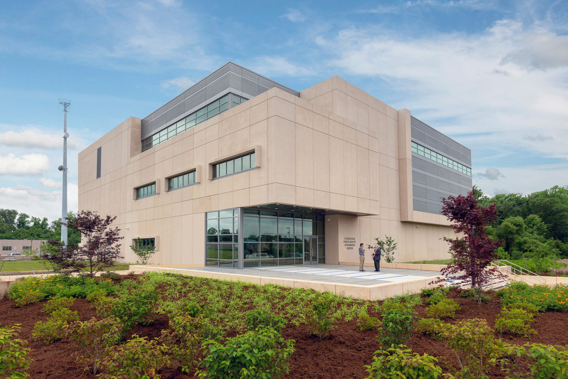 Chesapeake Public Safety Operations Center; Architects: HOK and Clark Nexsen