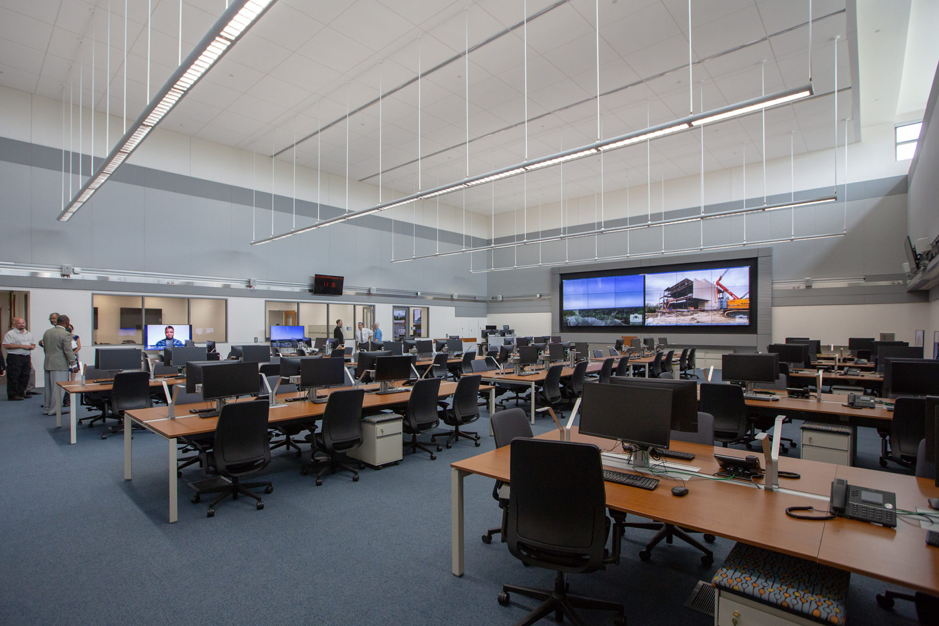 Chesapeake Public Safety Operations Center; Architects: HOK and Clark Nexsen