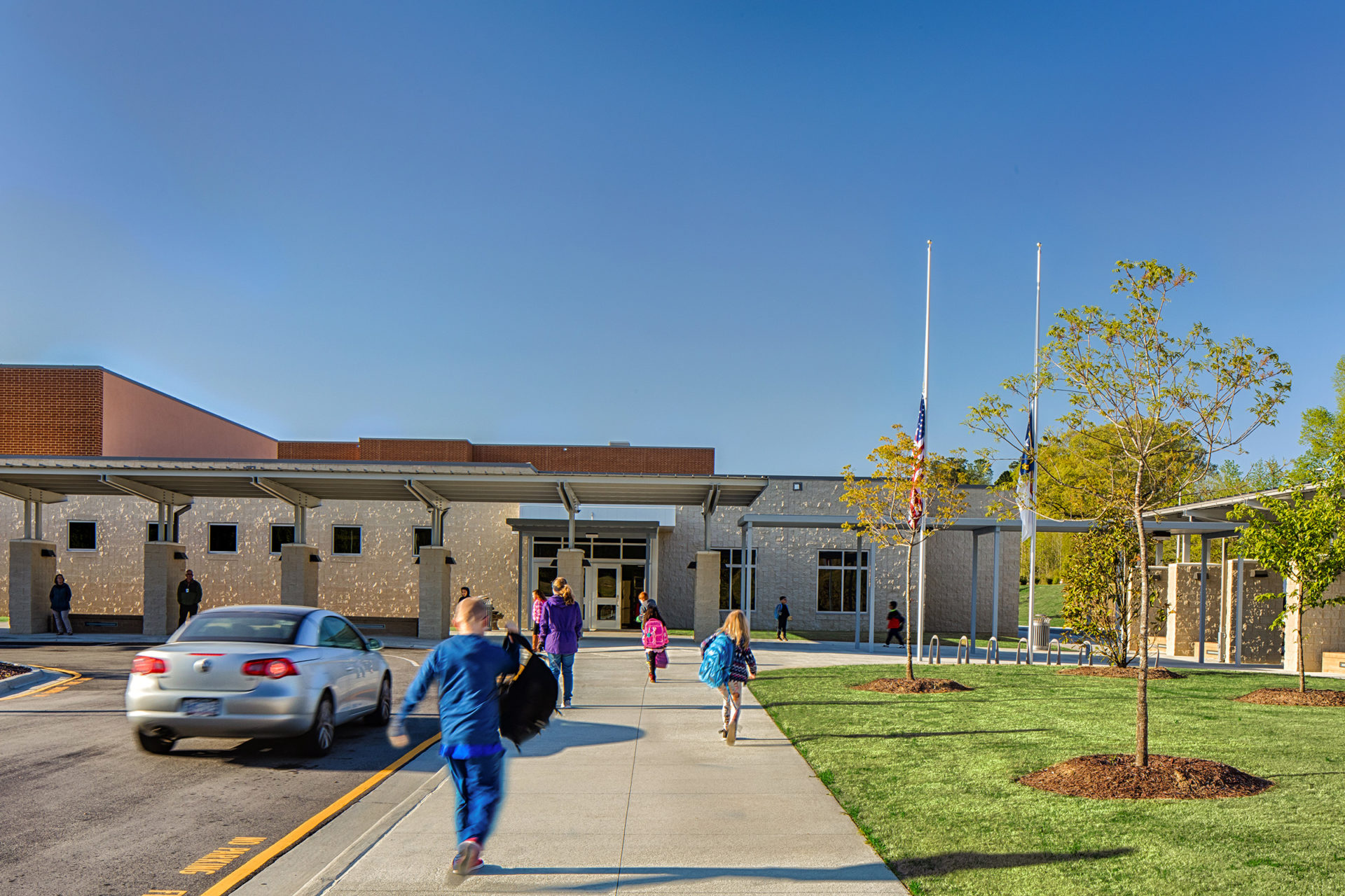 Bryan Road Elementary School in Garner, NC; Architect: Clark Nexsen