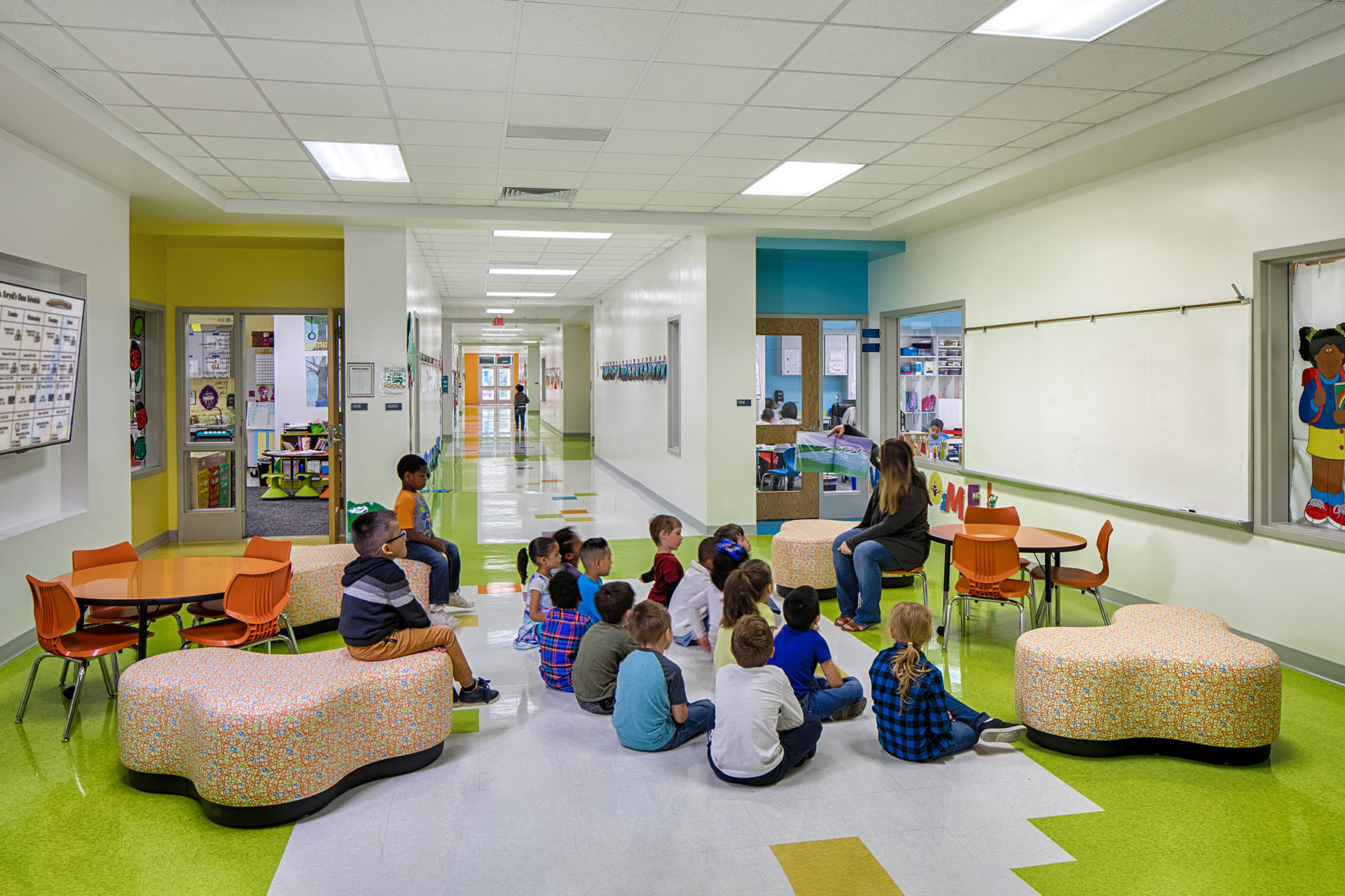 Bryan Road Elementary School in Garner, NC; Architect: Clark Nexsen