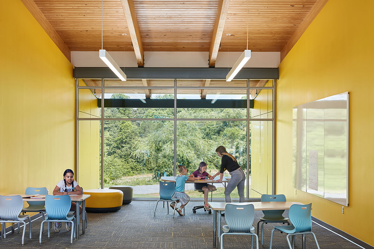 Edneyville Elementary School in Henderson, NC; Architect: Clark Nexsen