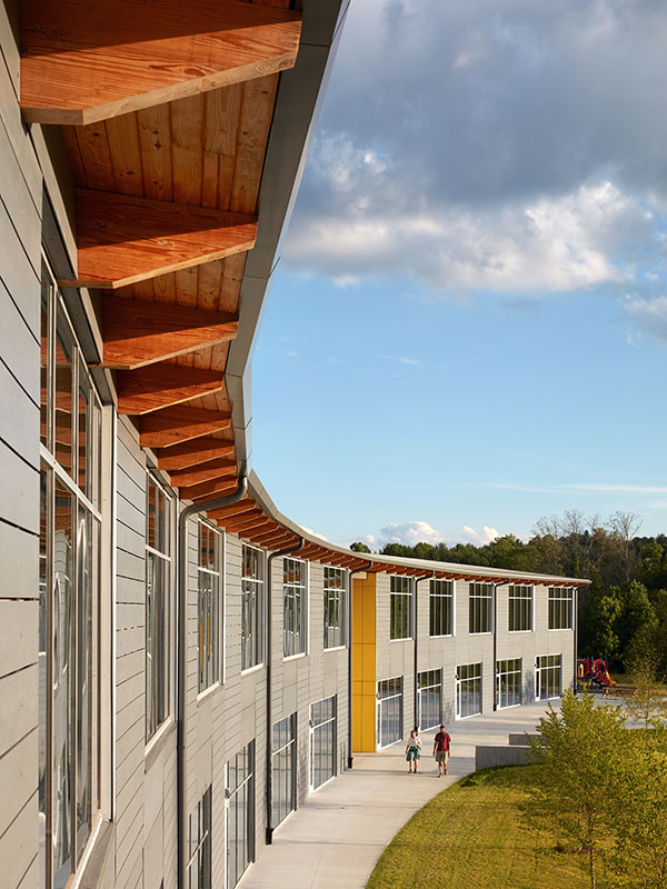 Edneyville Elementary School in Henderson, NC; Architect: Clark Nexsen