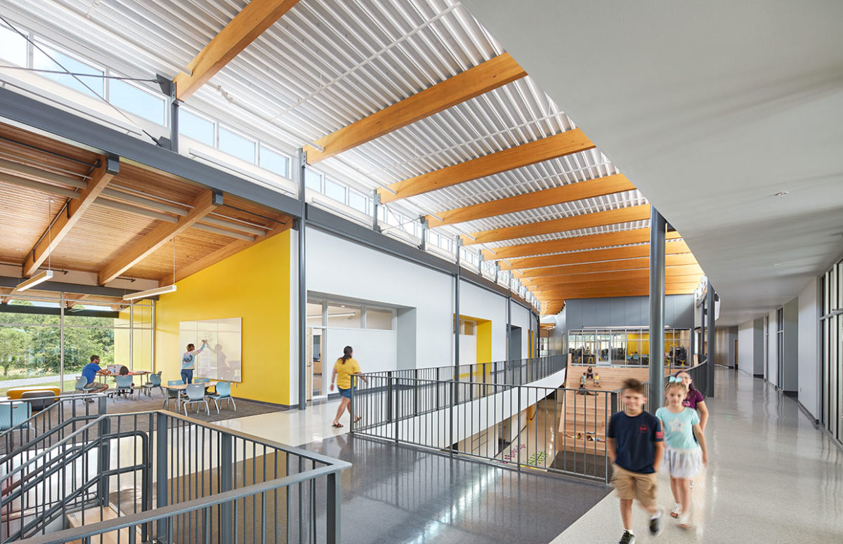 Edneyville Elementary School in Henderson, NC; Architect: Clark Nexsen