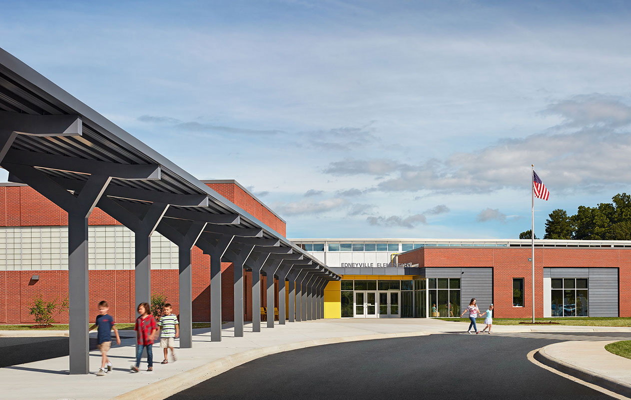 Edneyville Elementary School in Henderson, NC; Architect: Clark Nexsen