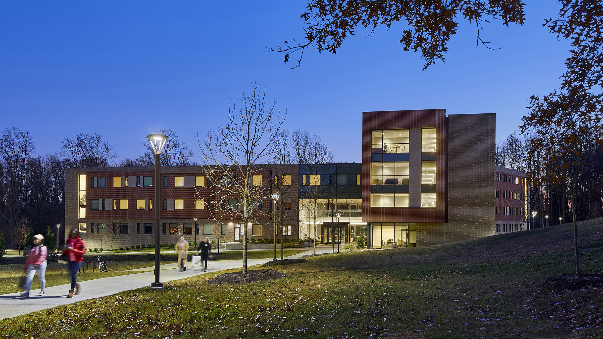 Orchard Hall at Penn State Brandwine; Architect: Clark Nexsen; Photo by Jeffrey Totaro