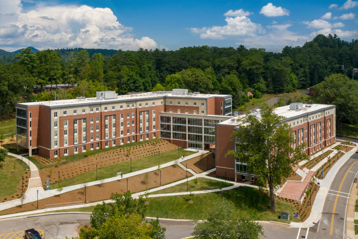 Levern Hamlin Allen Residence Hall at Western Carolina University