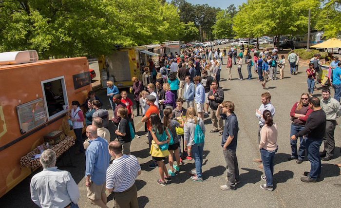 Food truck rodeo in RTP 