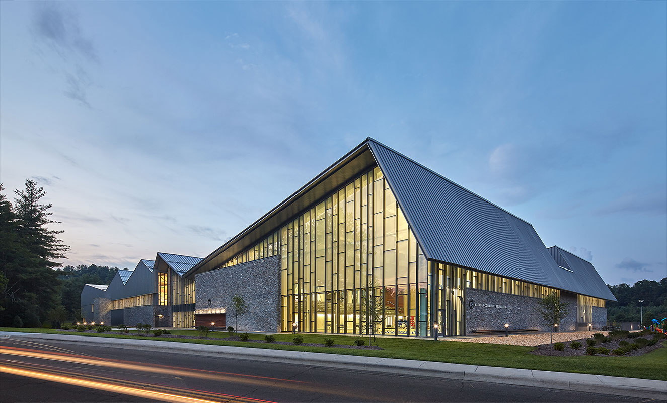 Watauga Community Recreation Center; Architect: Clark Nexsen