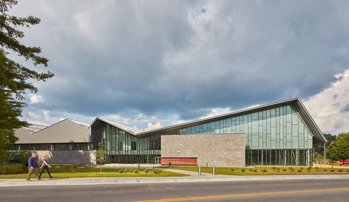 Watauga Community Recreation Center; Architect: Clark Nexsen