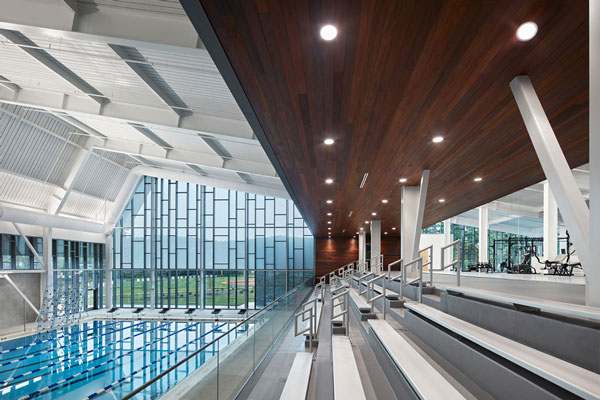 Watauga Community Recreation Center; Architect: Clark Nexsen