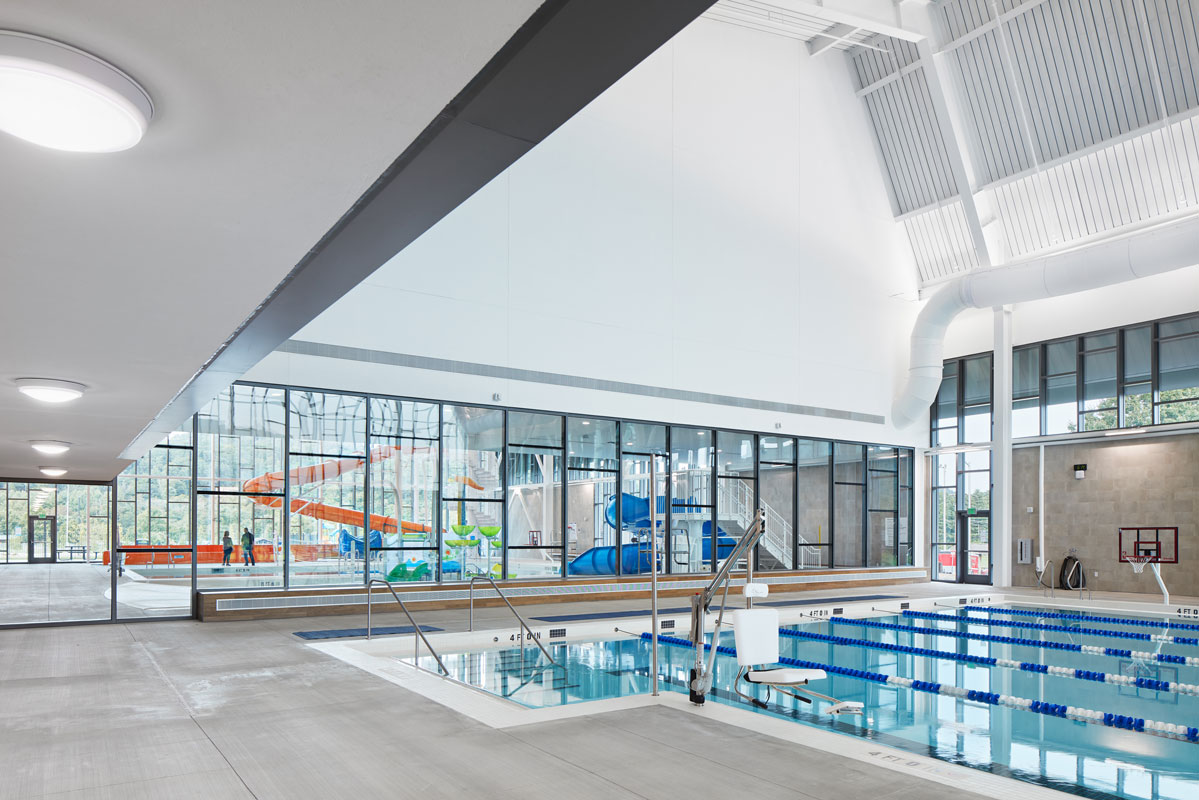 Watauga Community Recreation Center; Architect: Clark Nexsen