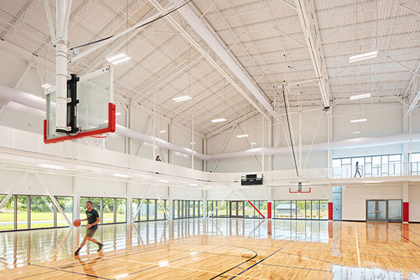 Watauga Community Recreation Center; Architect: Clark Nexsen