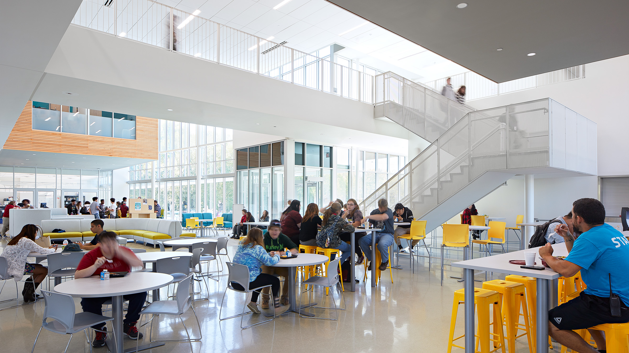 Innovative High School in Asheville, NC; Architect: Clark Nexsen; Photo: Mark Herboth Photography