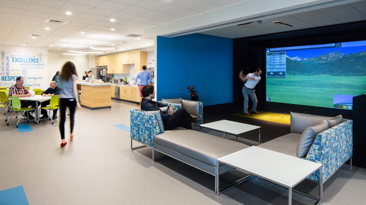 Mythics Inc. interior spaces