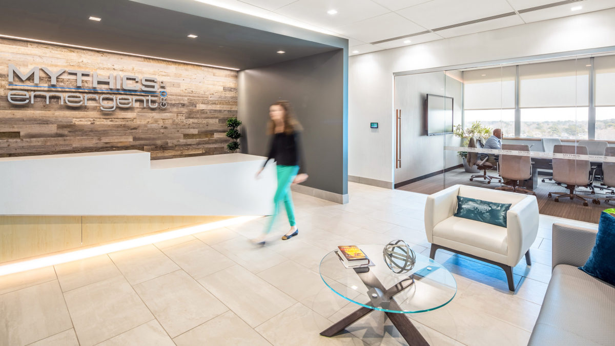 Mythics Inc. lobby