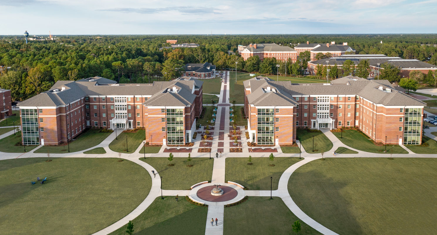 UNC Wilmington Student Housing Village; Architect & Engineer: Clark Nexsen