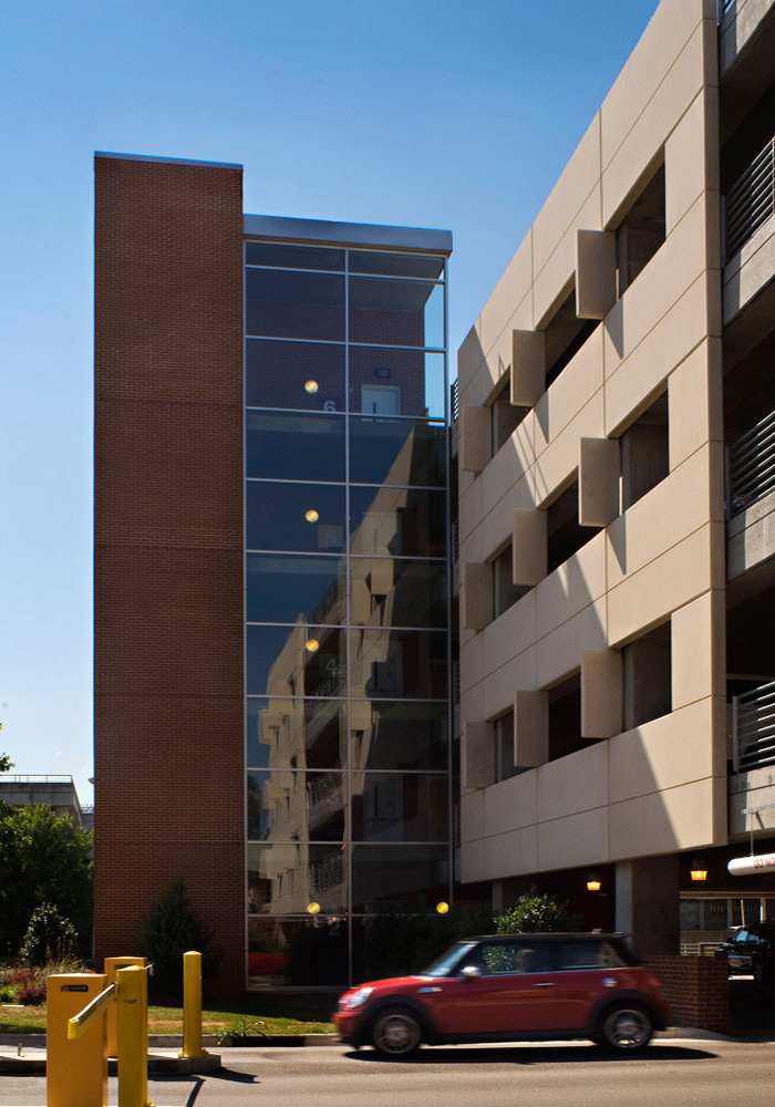 Jackson Circle Parking Deck; Architect: Clark Nexsen