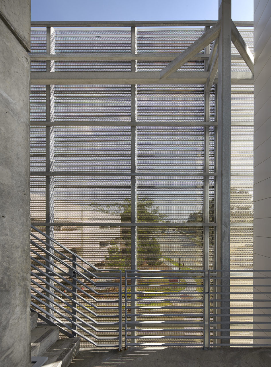 NCSU West Lot Parking Deck in Raleigh, NC; Architect: Clark Nexsen