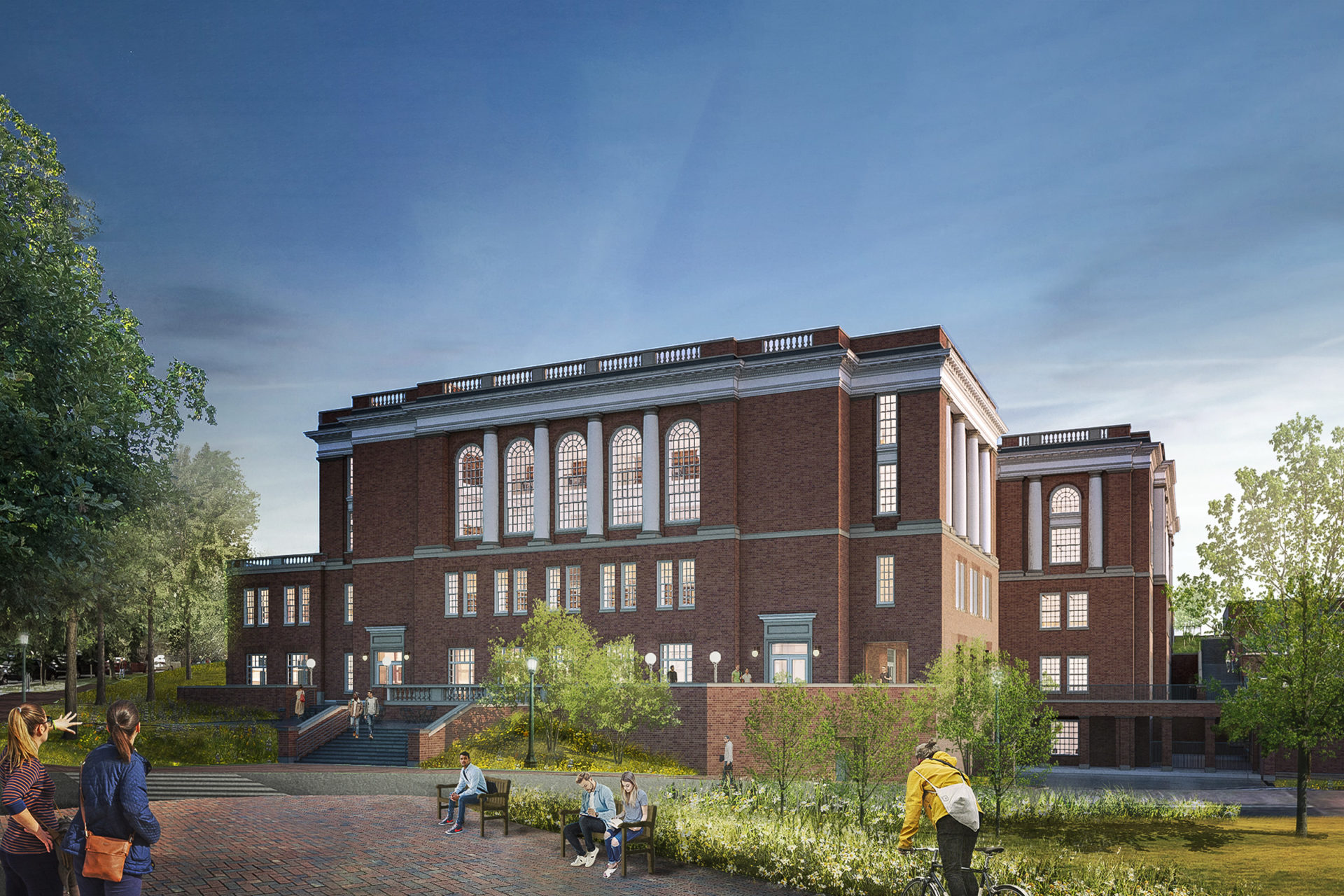 Alderman Library Renovation and Expansion at the University of Virginia; Architect: Clark Nexsen